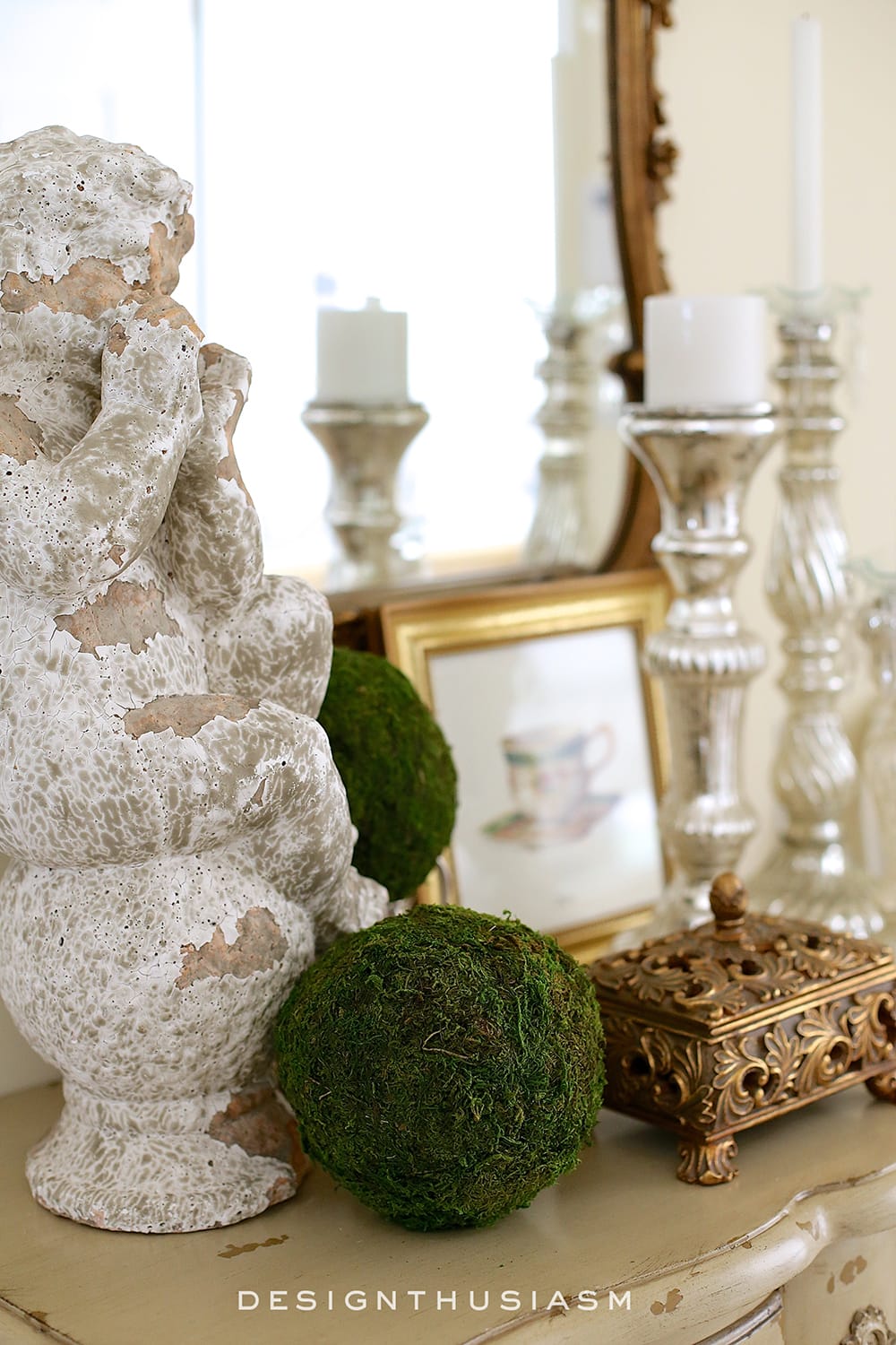One Room Challenge Week 3 | Foyer Vignette | terilynadamsblog.com