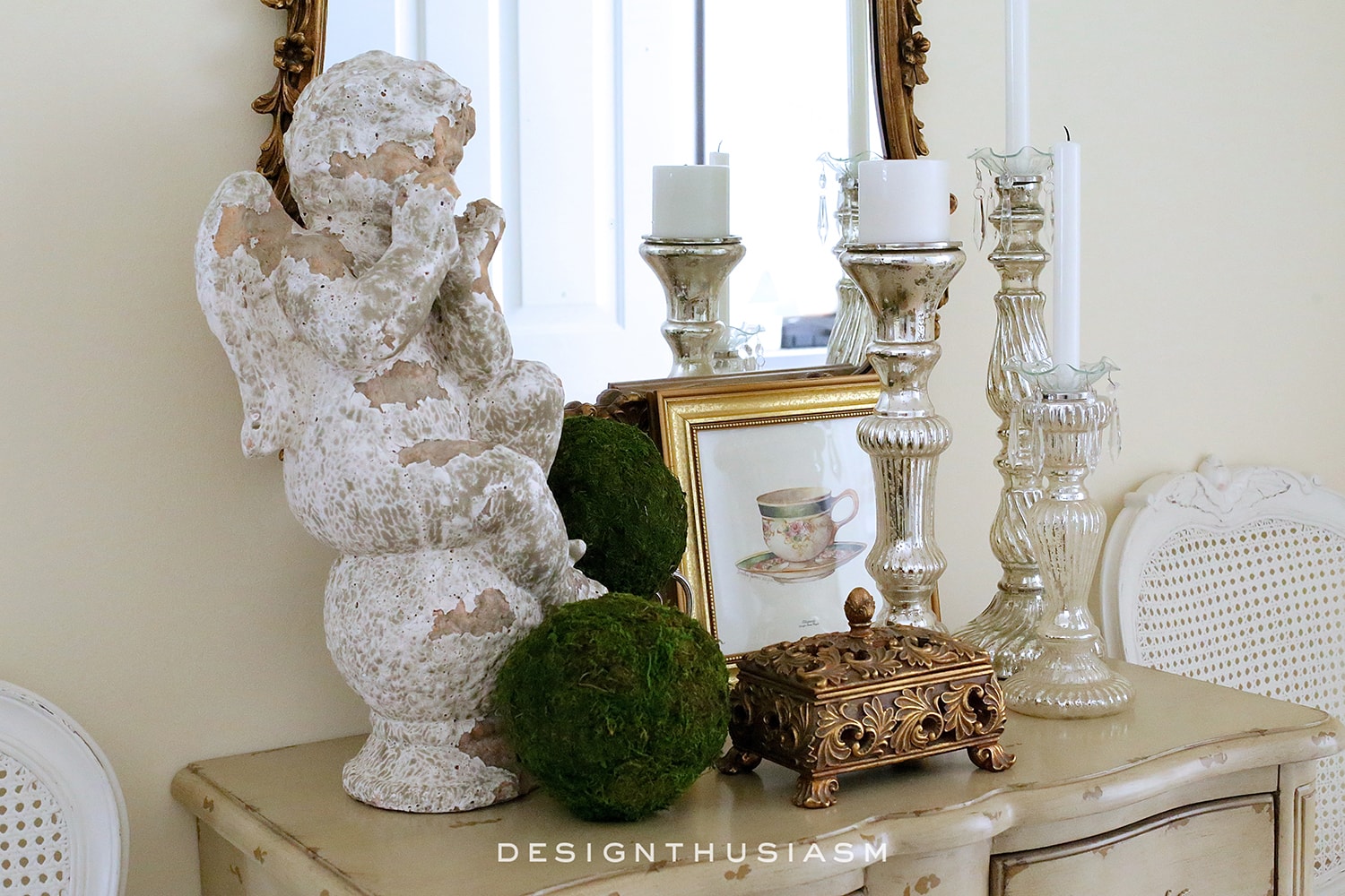 One Room Challenge Week 3 | Foyer Vignette | terilynadamsblog.com