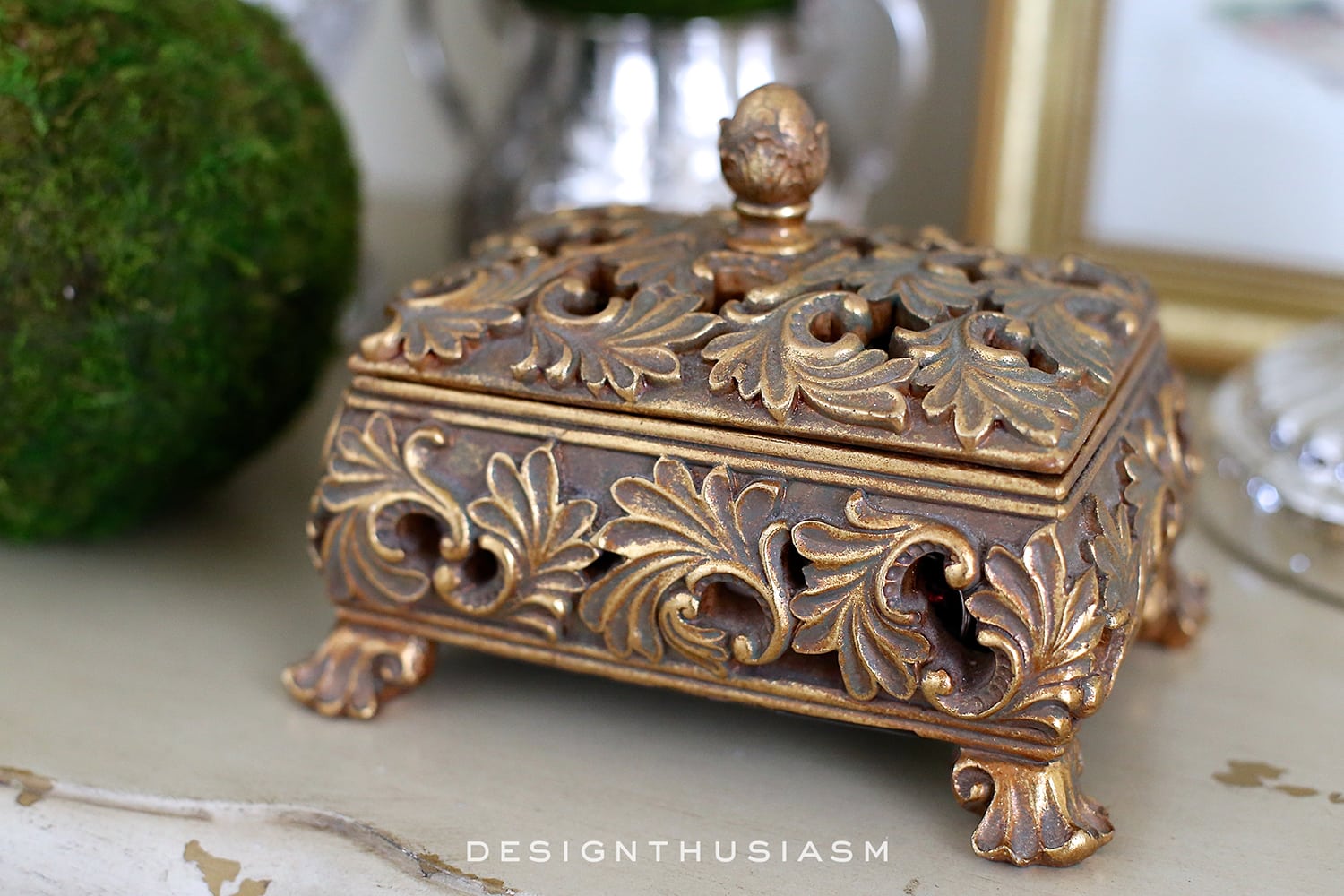 One Room Challenge Week 3 | Foyer Vignette | terilynadamsblog.com