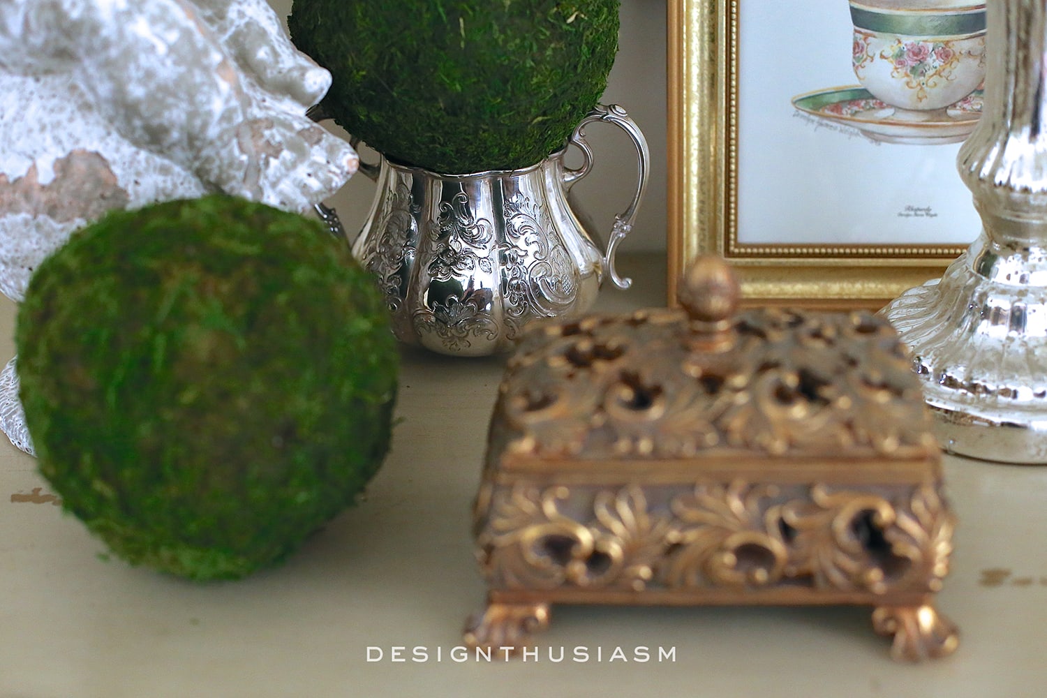 One Room Challenge Week 3 | Foyer Vignette | terilynadamsblog.com