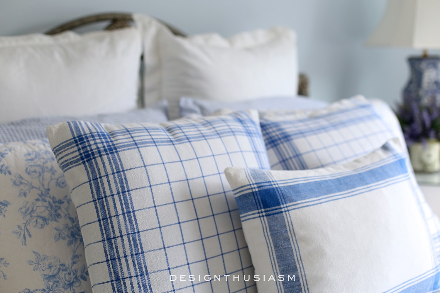 French Blue Guest Room for a Bon Nuit | terilynadamsblog.com