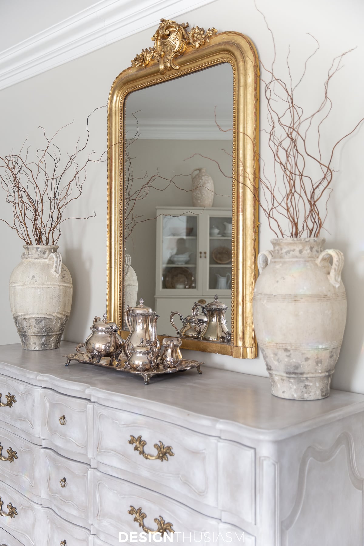 french decorative mirror