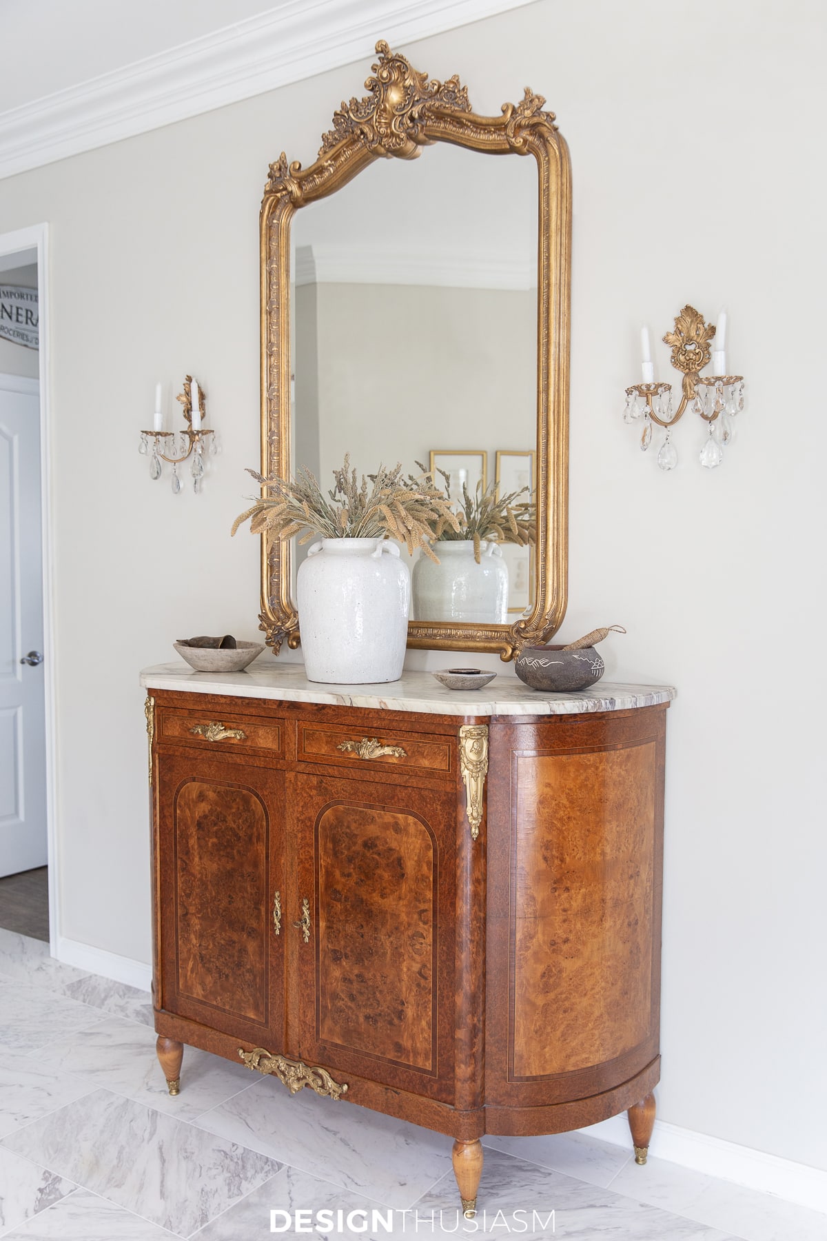 french decorative mirror