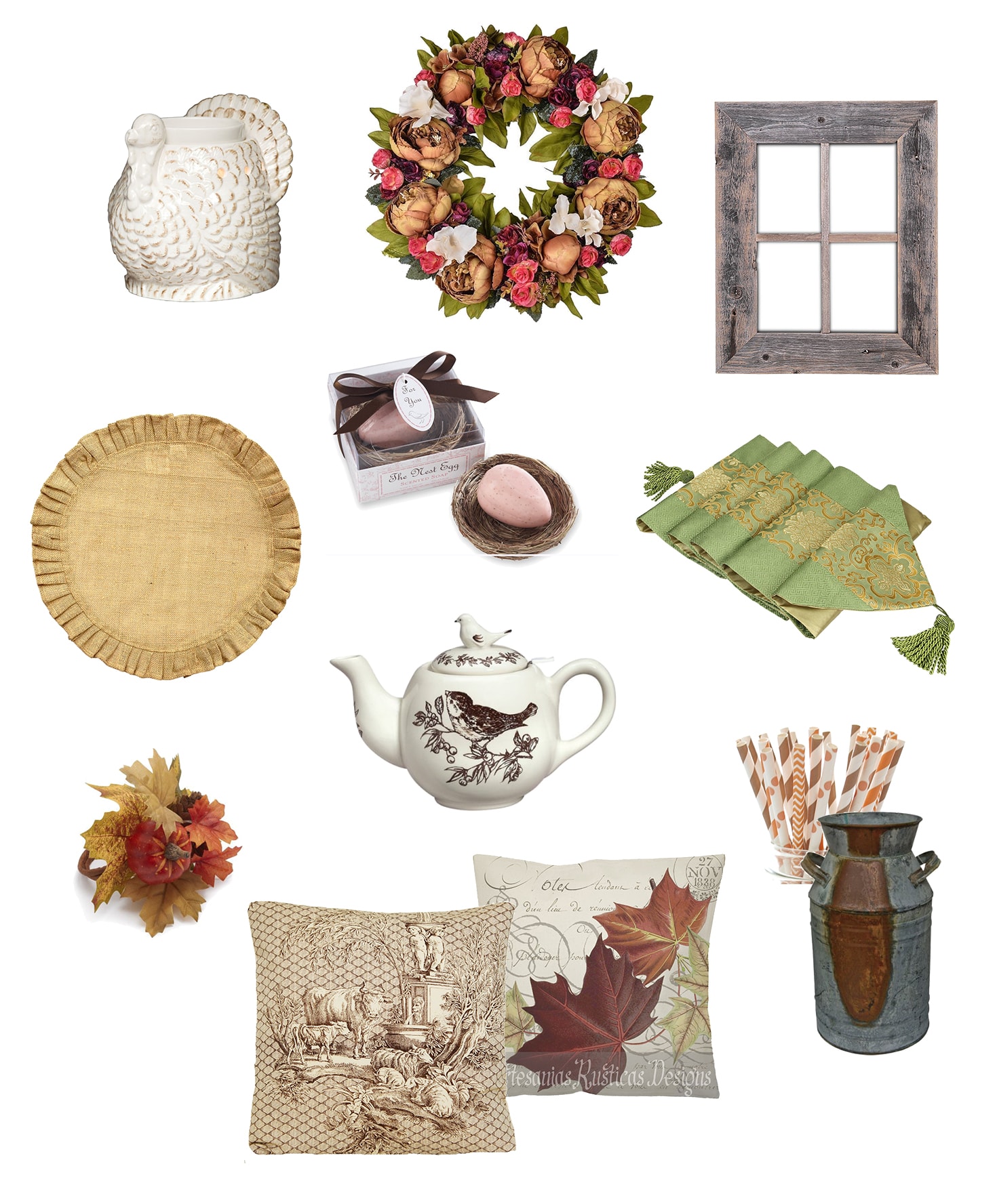 Country French Fall Decor