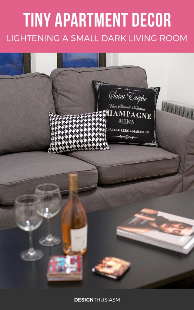 Tiny Apartment Living Room