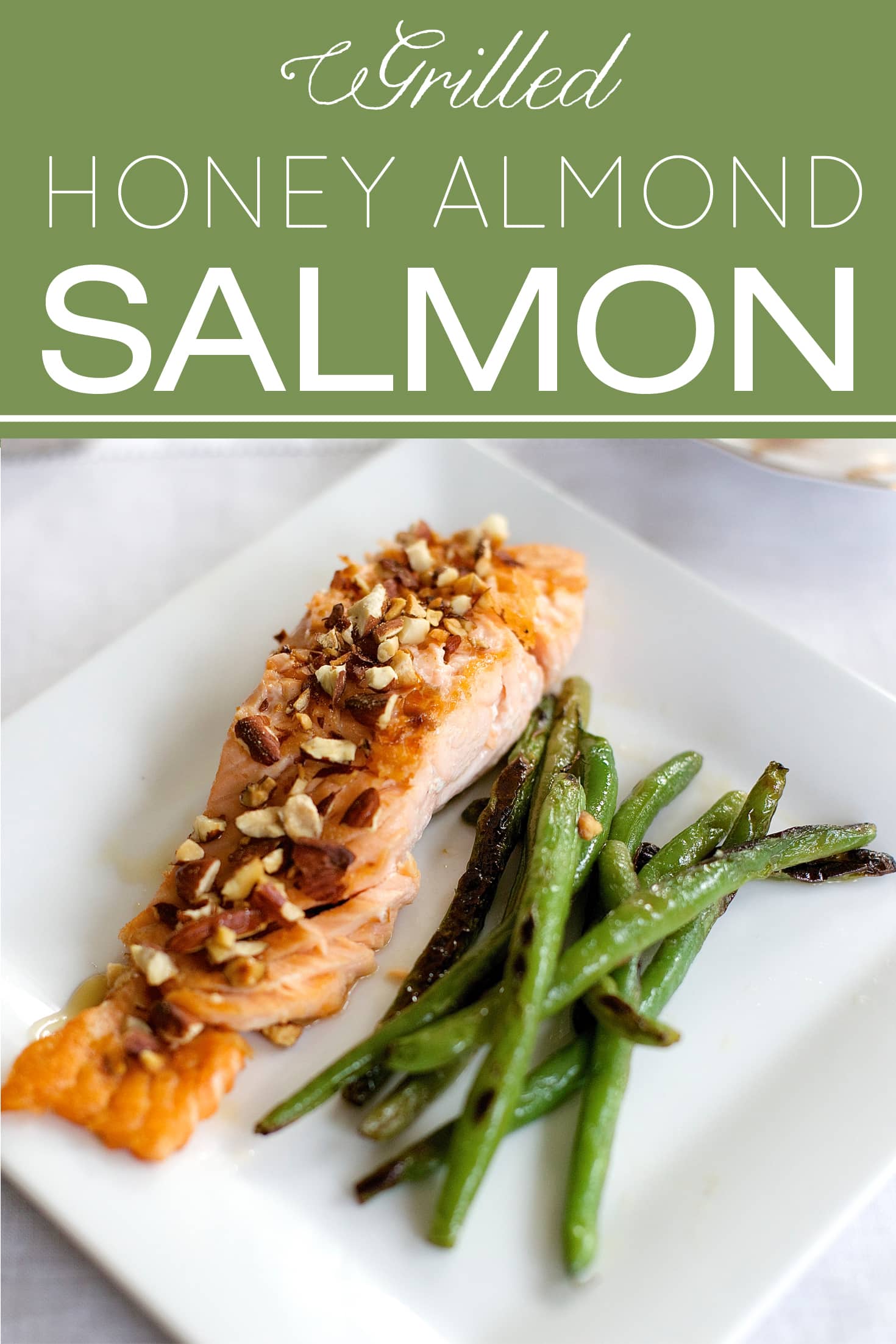 Honey Almond Salmon | terilynadamsblog.com
