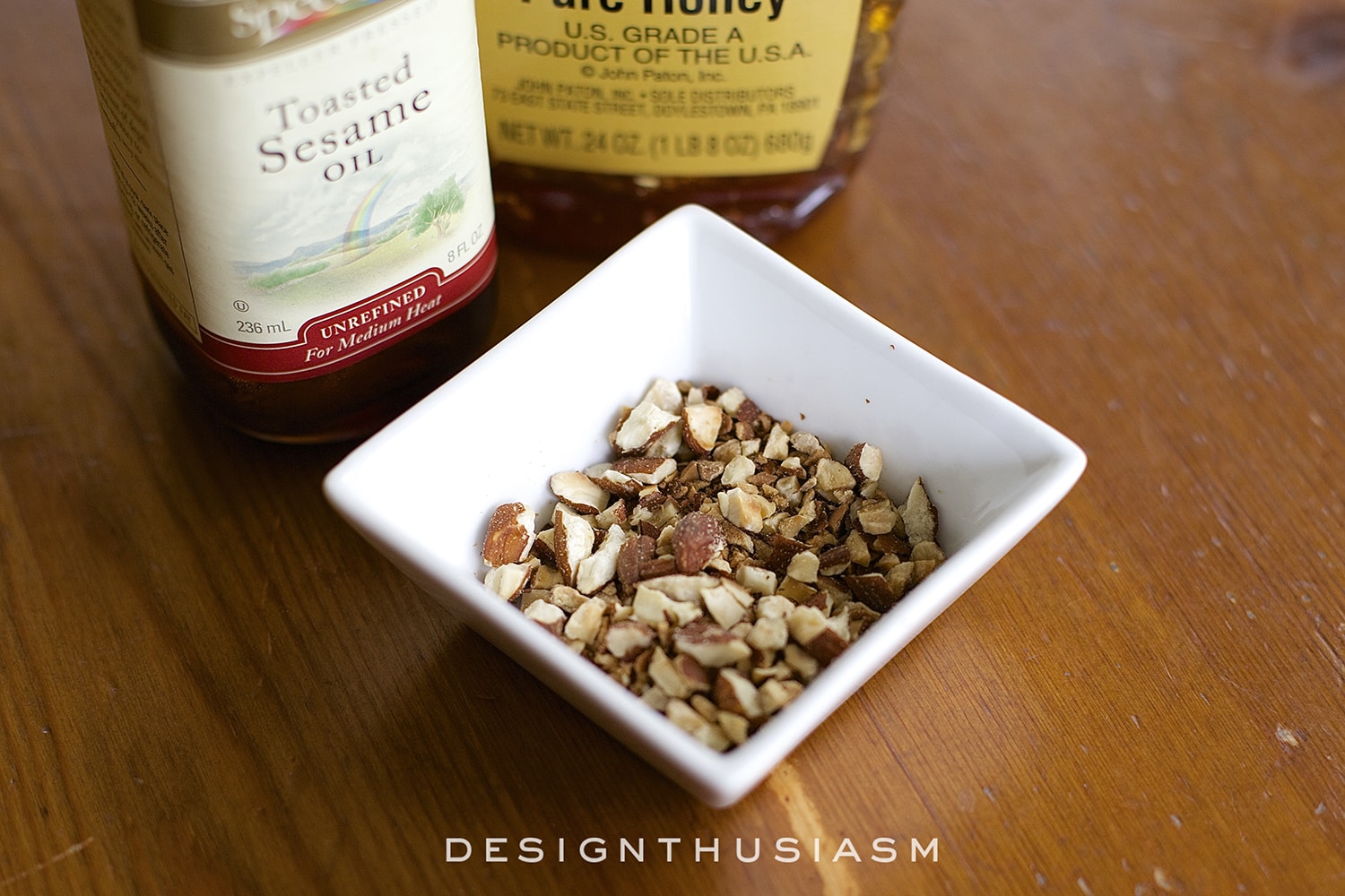 Honey Almond Salmon | terilynadamsblog.com