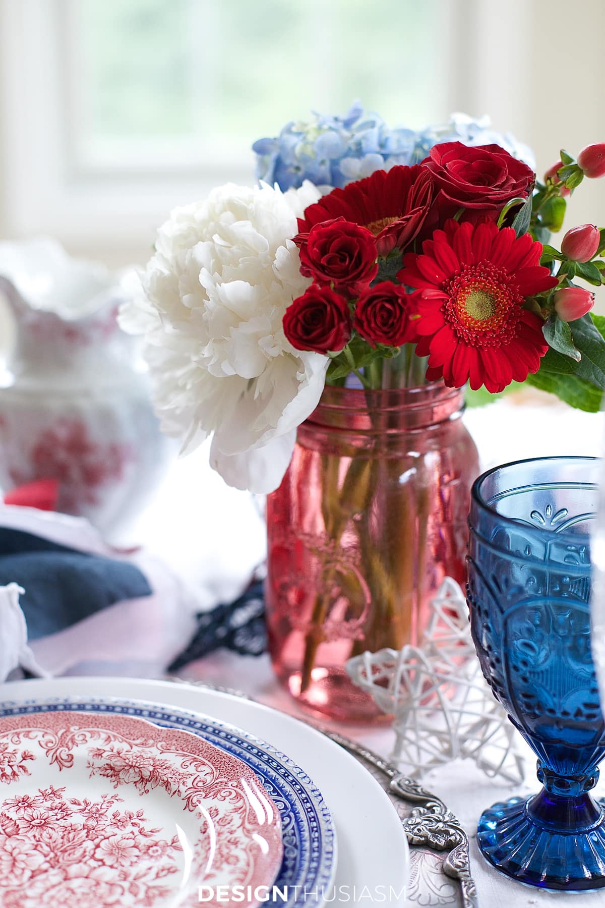 july 4th brunch table