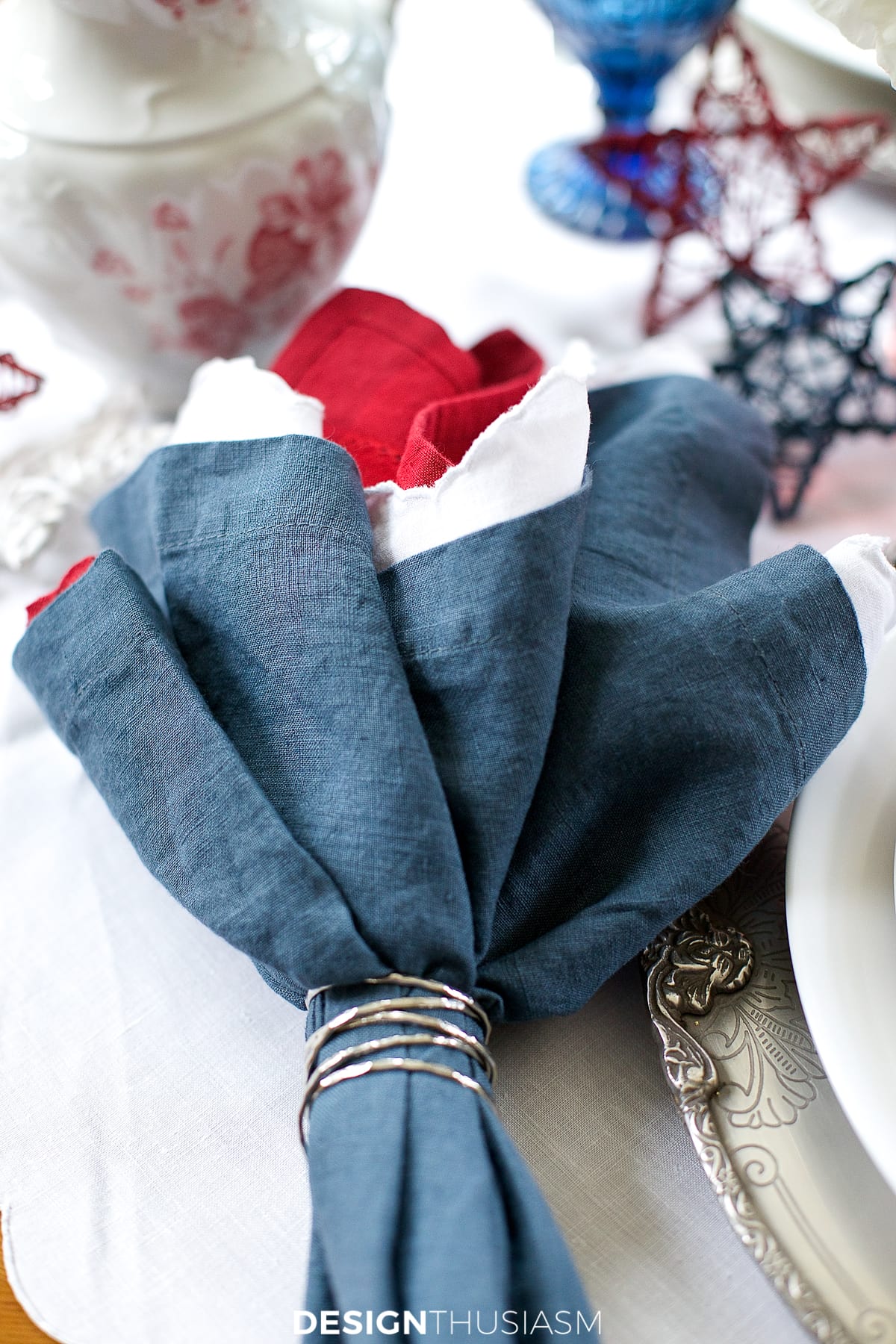 july 4th brunch napkin