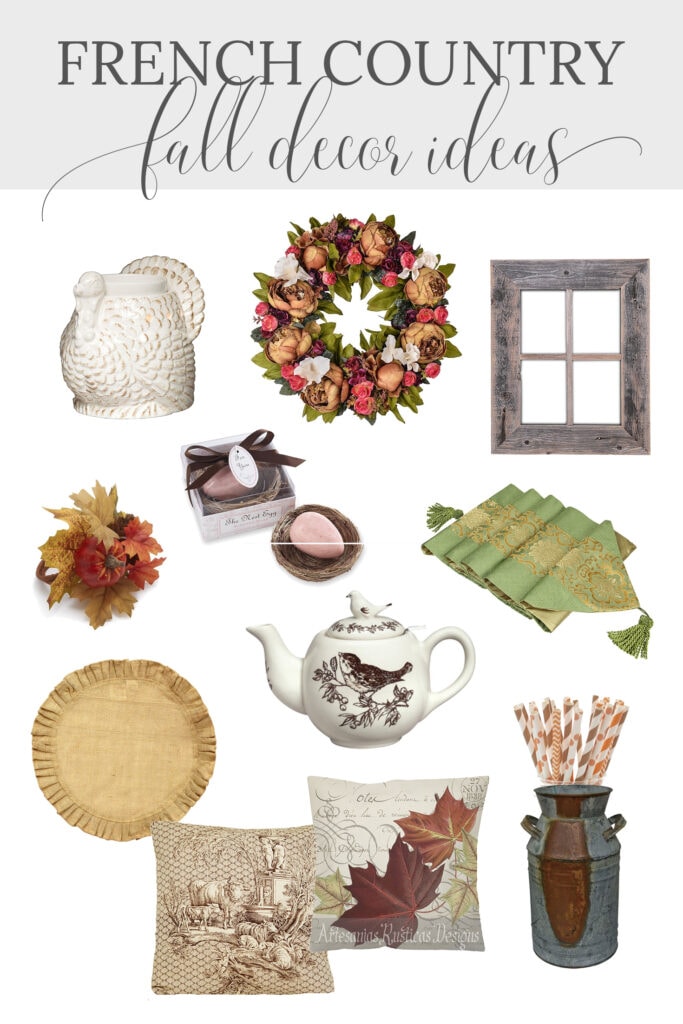 Country French Fall Decor 