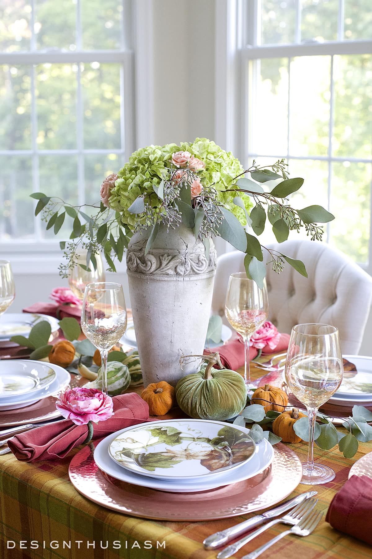 Autumn Color in a Fall Tablescape | terilynadamsblog.com
