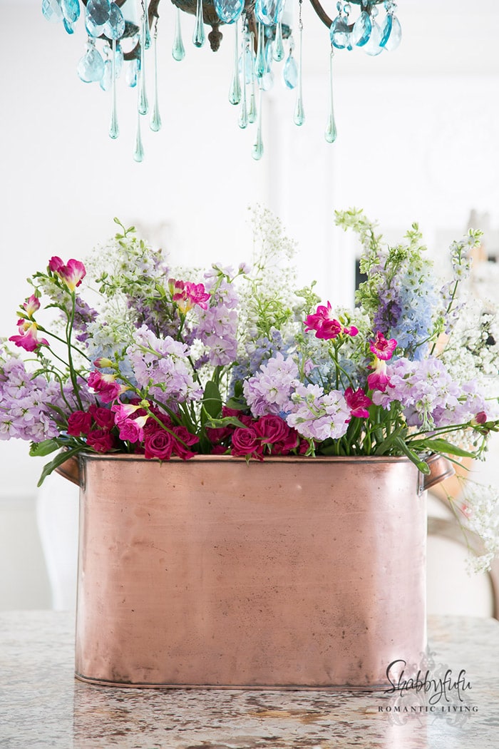 Copper and Gold Fall Decorating | Shabbyfufu