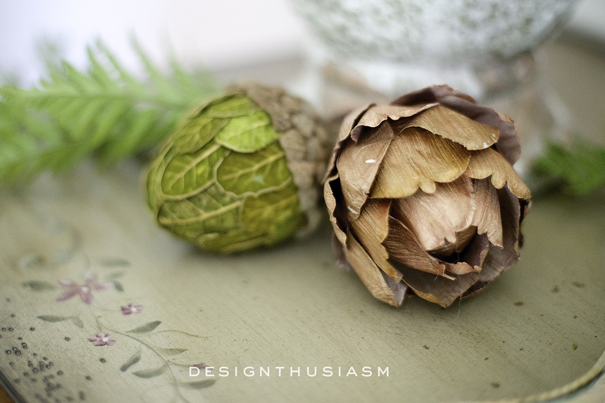 Fall Vignette in the Dining Room | terilynadamsblog.com