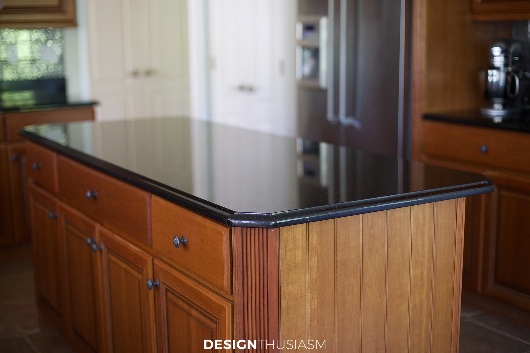 Kitchen Island Counter before