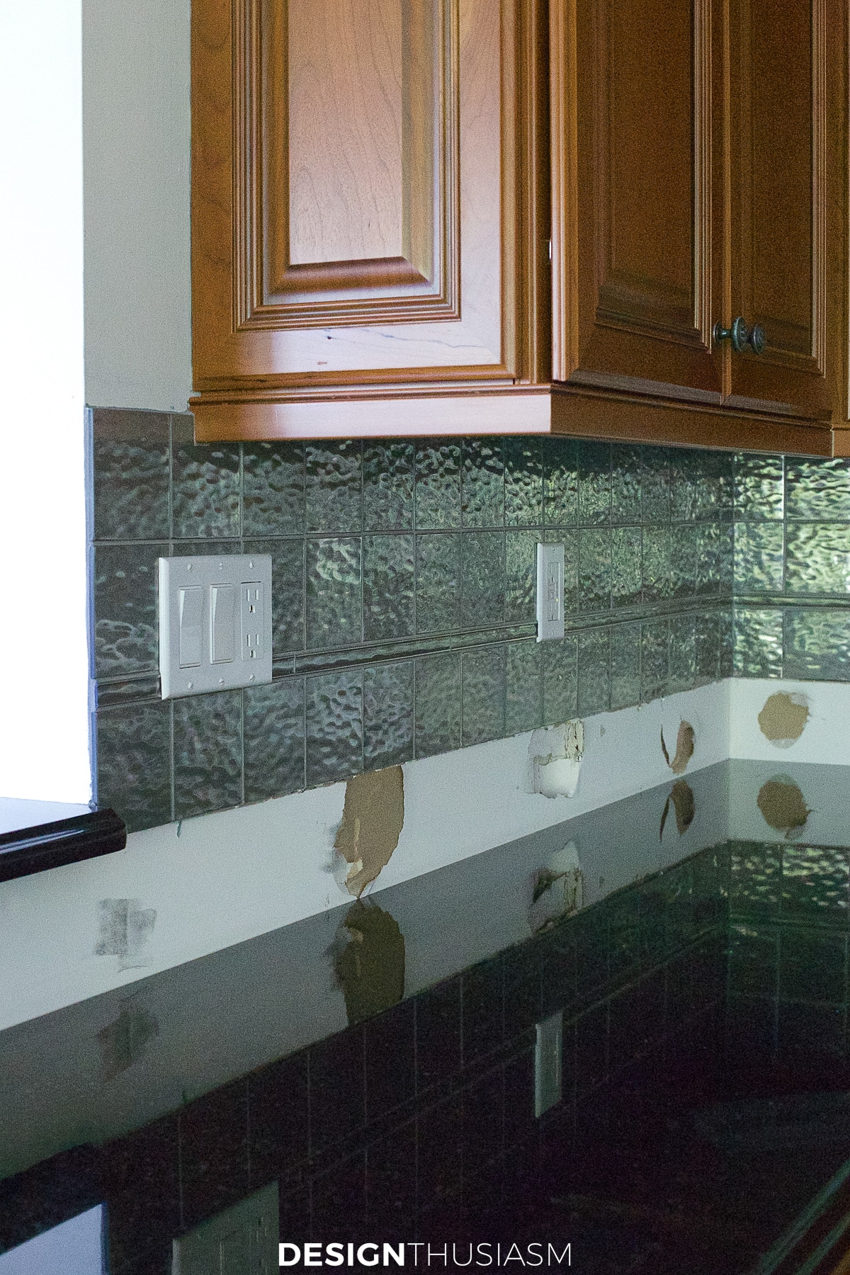 Kitchen remodel backsplash