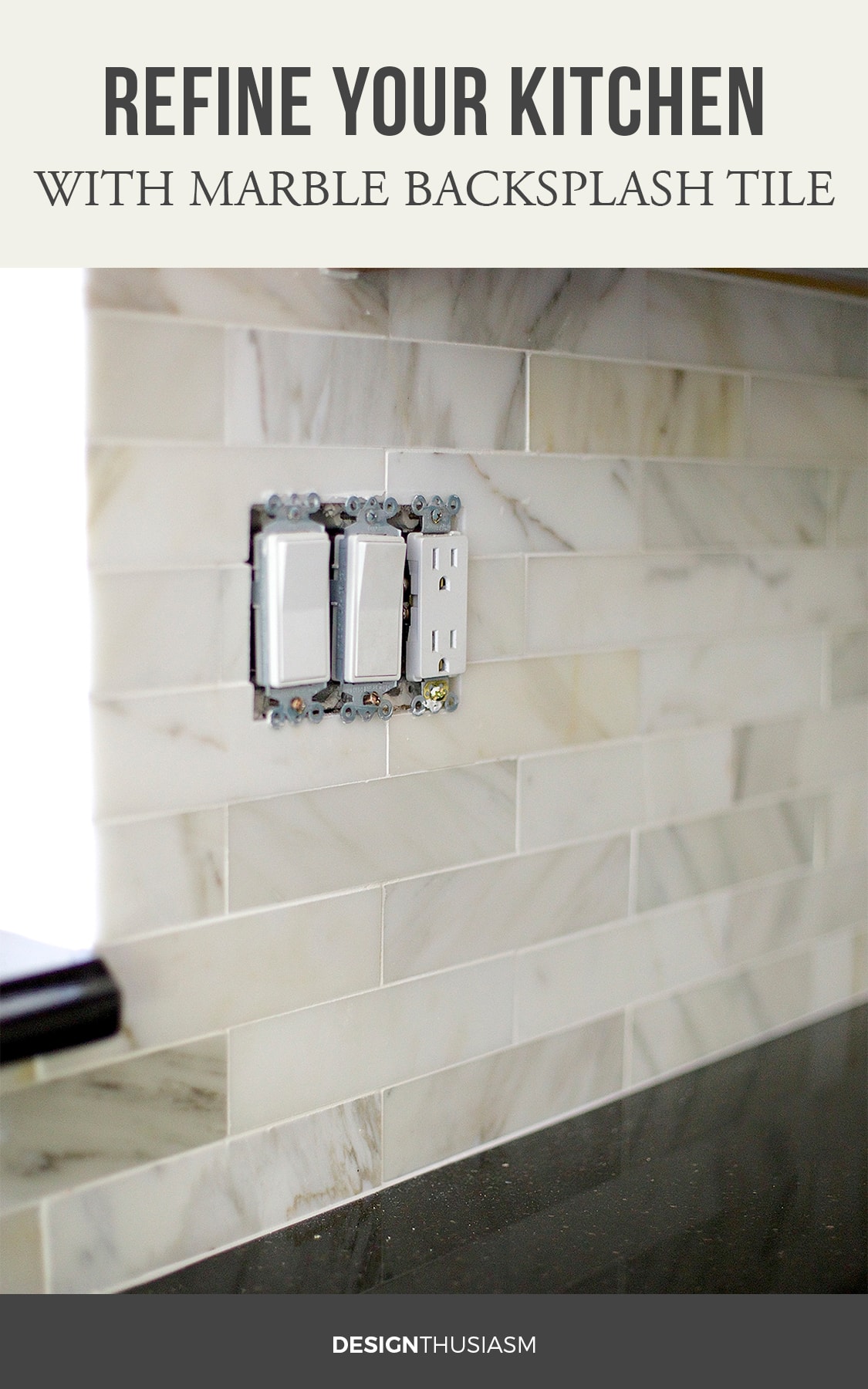 Kitchen backsplash tile