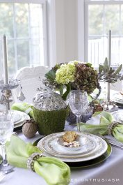 Mixing Casual and Formal in a Tablescape | terilynadamsblog.com