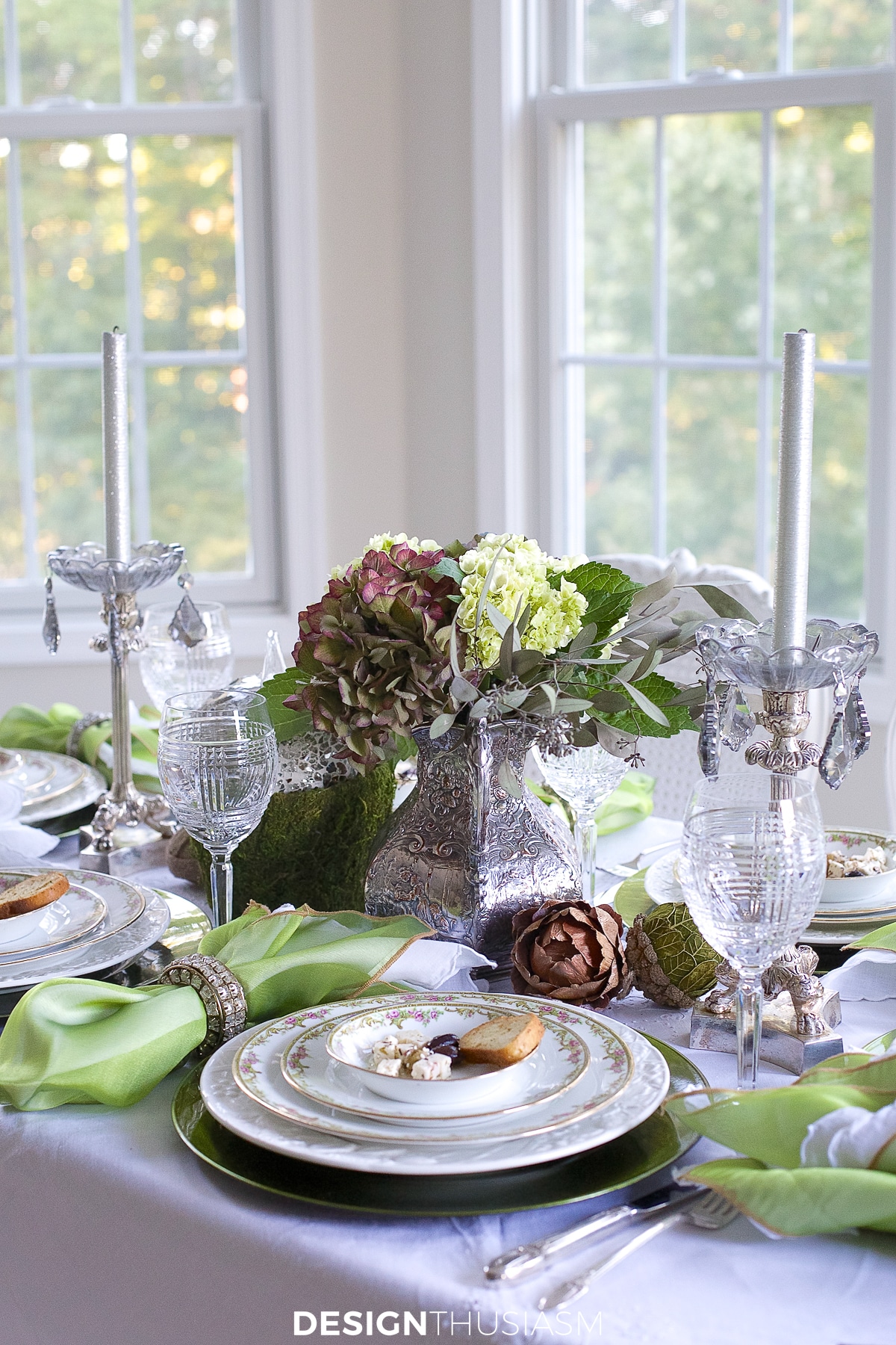 casual formal mix table for fall