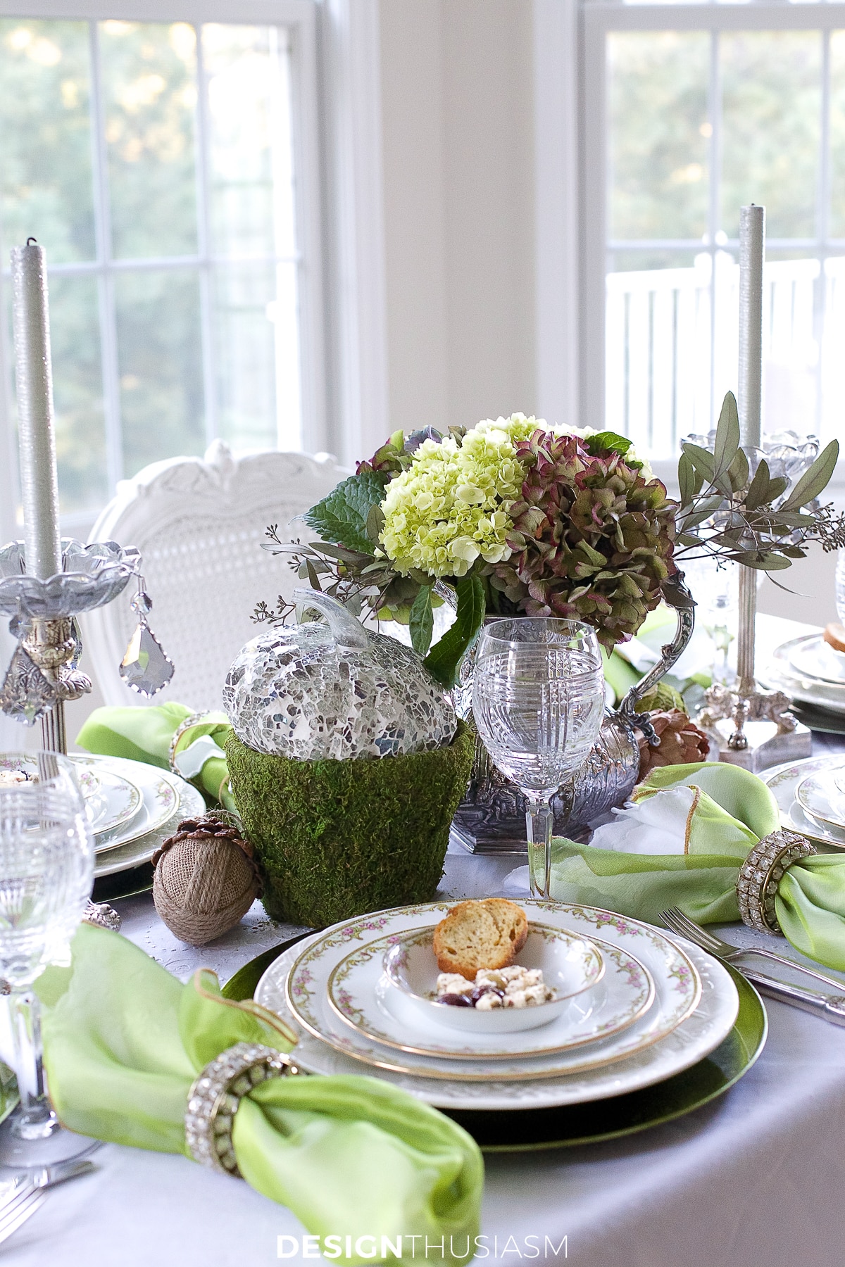 casual formal mix table for fall
