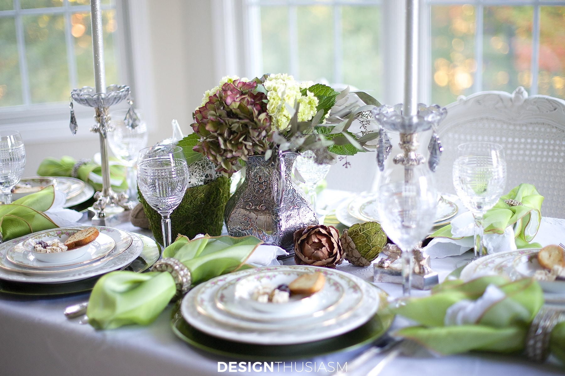 casual formal mix table for fall