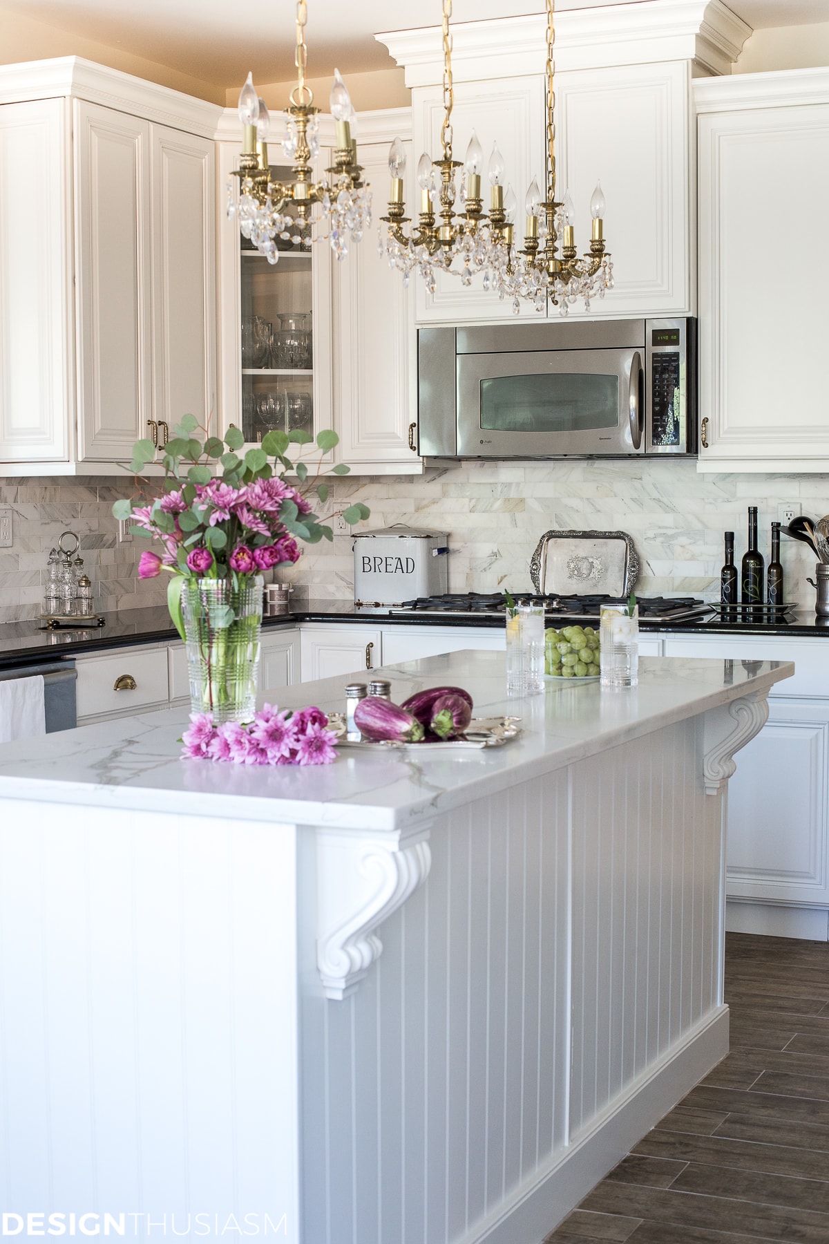 white kitchen remodel
