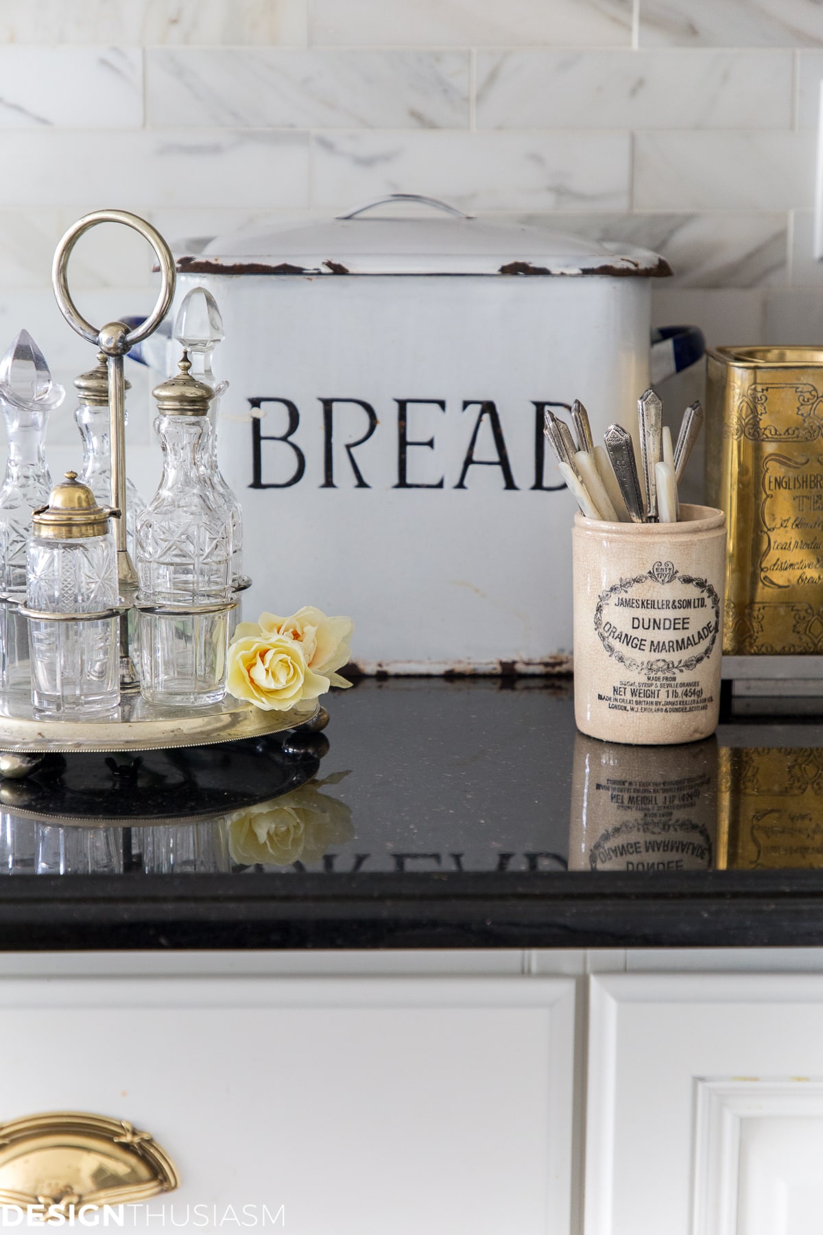 Kitchen counter styling