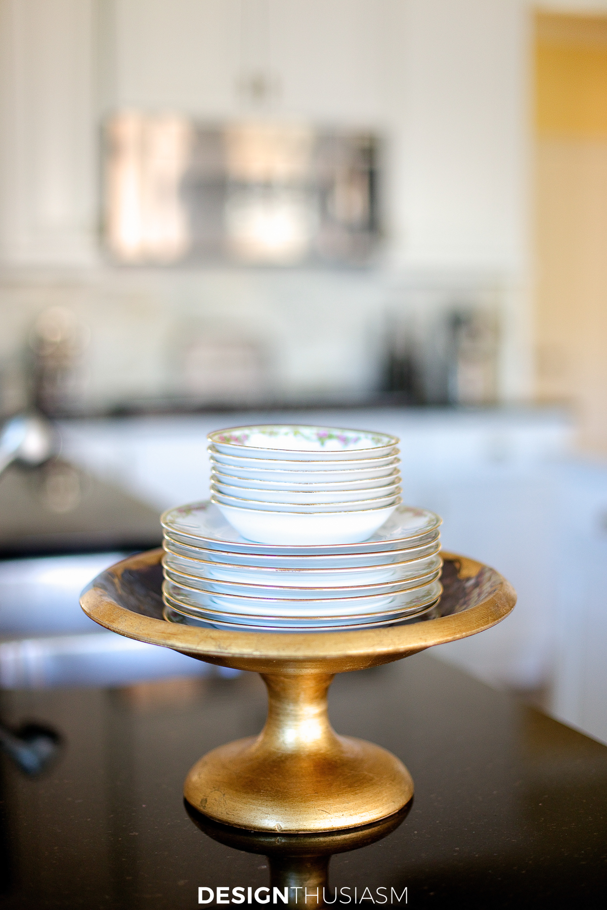 Kitchen remodel countertop plates