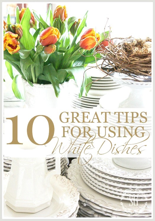 10-TIPS-FOR-USING-WHITE-DISHES-stonegableblog.com_