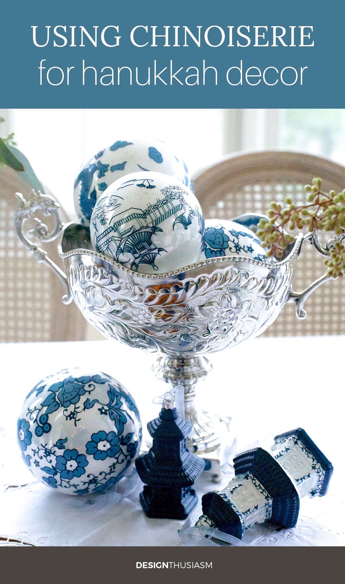 Chinoiserie Holiday Decorations