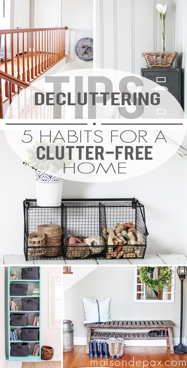 Decluttering Tips