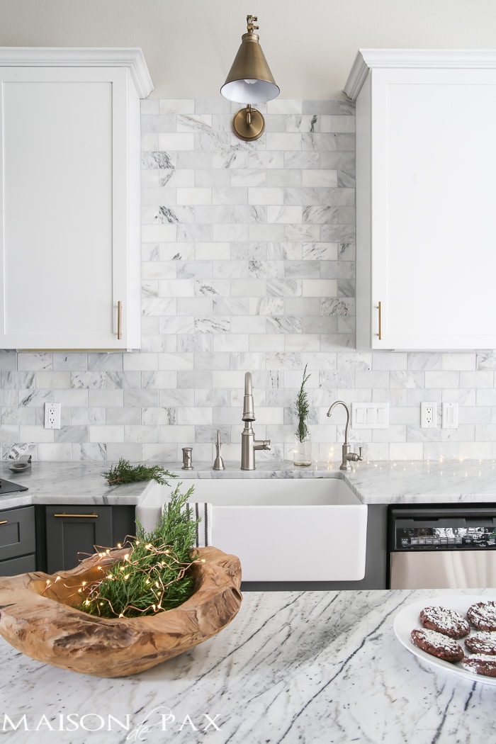 Maison de Pax christmas kitchen decor