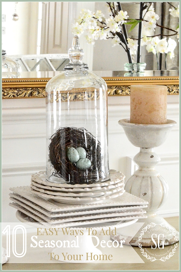 11HOW TO ADD SEASONAL DECOR TO YOUR HOME-let's accent our homes with the season-stonegableblog.com-2