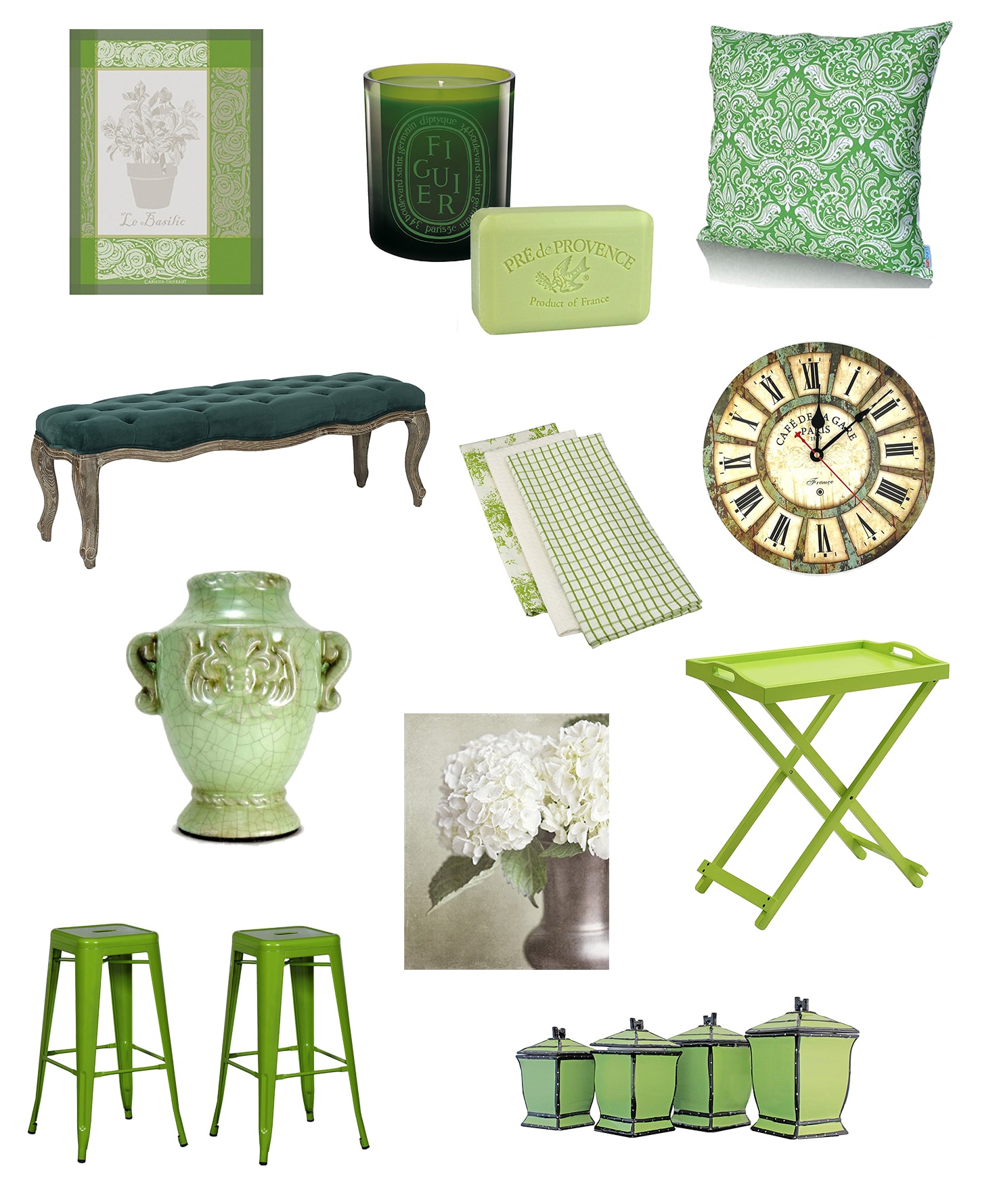 Green Decor: Decorating with Pantone’s Color of the Year “Greenery”