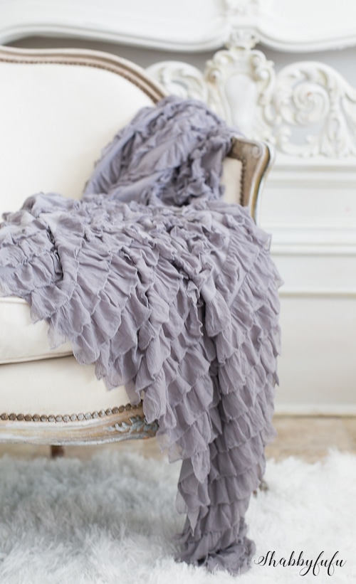 Shabbyfufu-ruffle-throw-french-grey