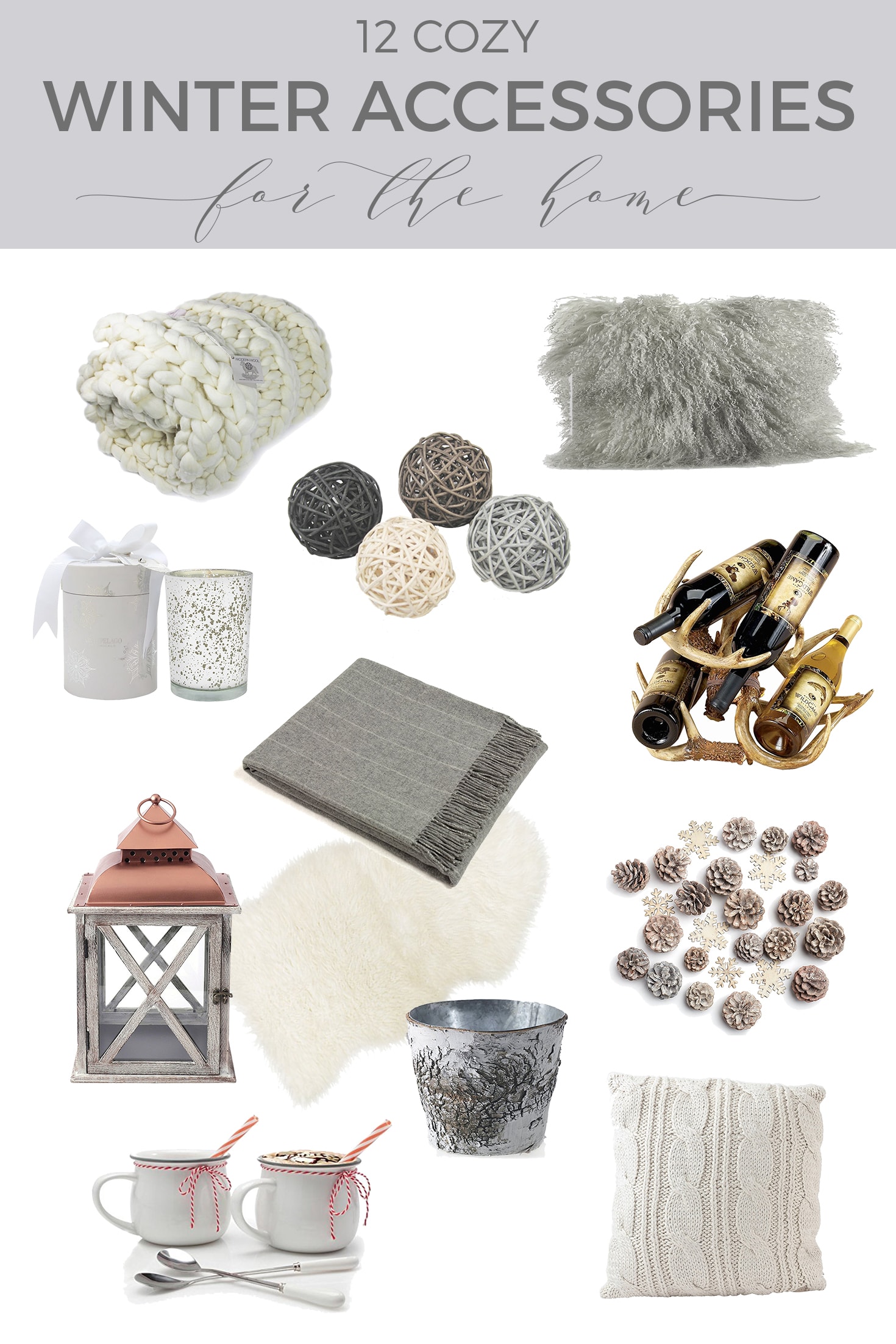12 Winter Accessories for a Cozy Home - terilynadamsblog.com