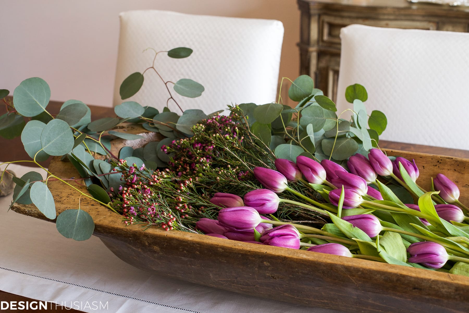 Elegant dining rooms | dough bowl centerpiece | terilynadamsblog.com