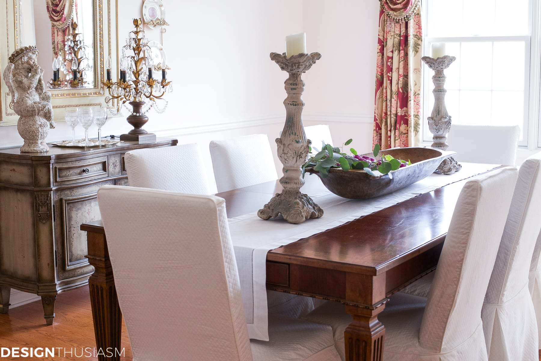 Elegant dining rooms | French dining table | terilynadamsblog.com