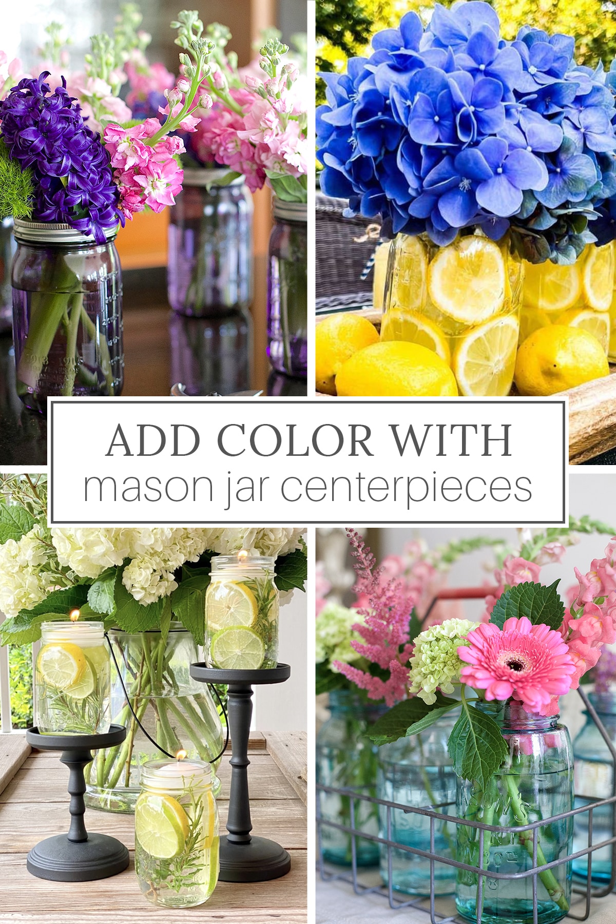 Mason Jar Centerpieces