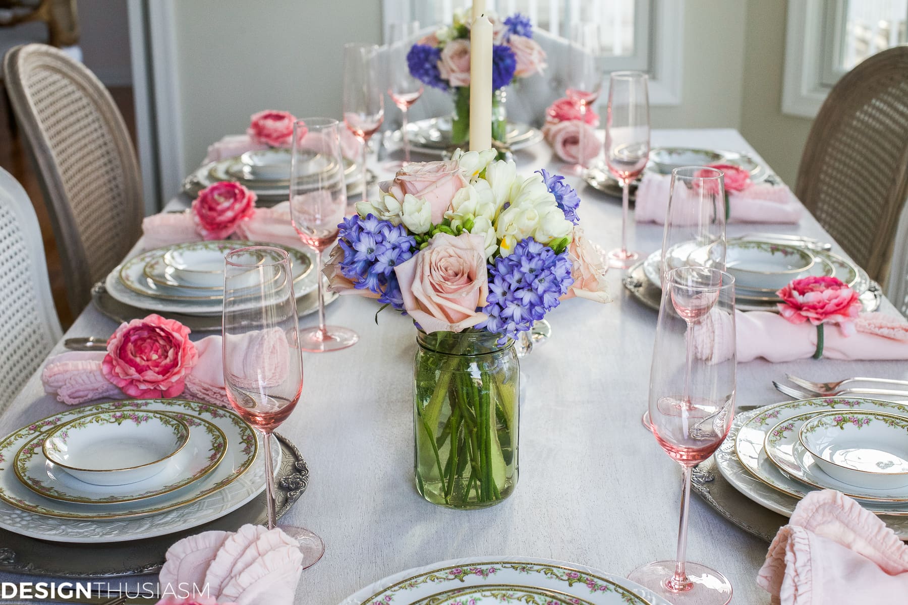 Spring Table | Pretty Pastels for a Sweet Occasion | terilynadamsblog.com