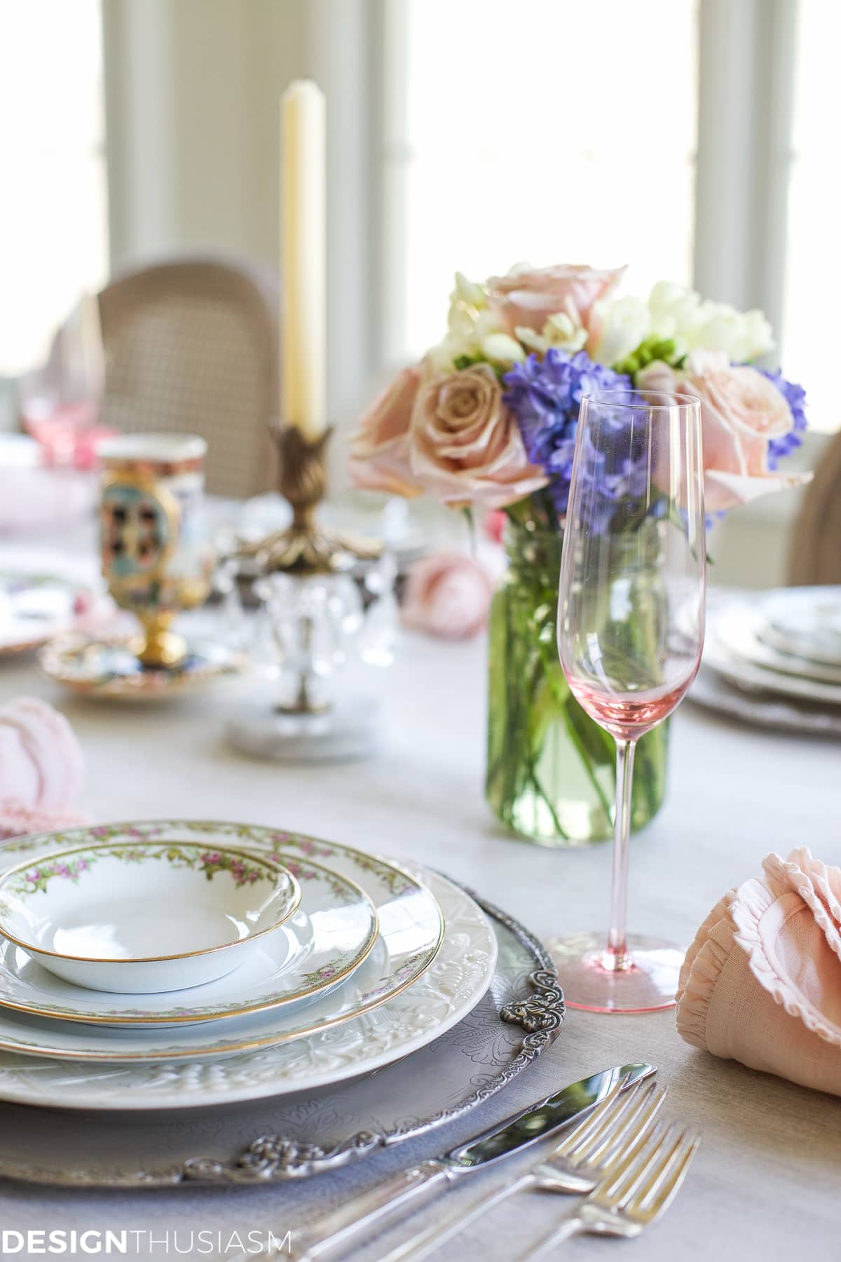 Spring Table | Pretty Pastels for a Sweet Occasion | terilynadamsblog.com