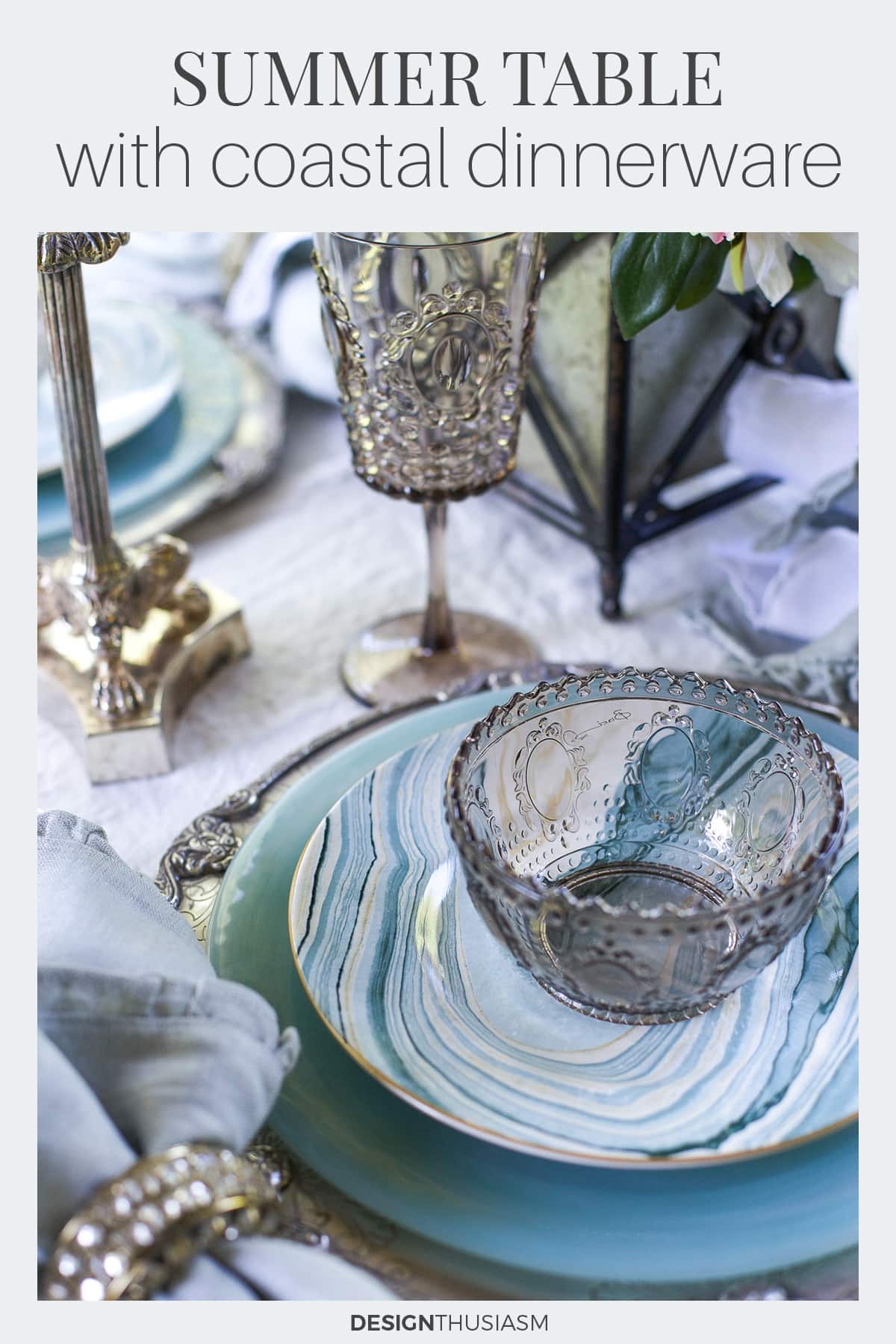 Coastal summer table