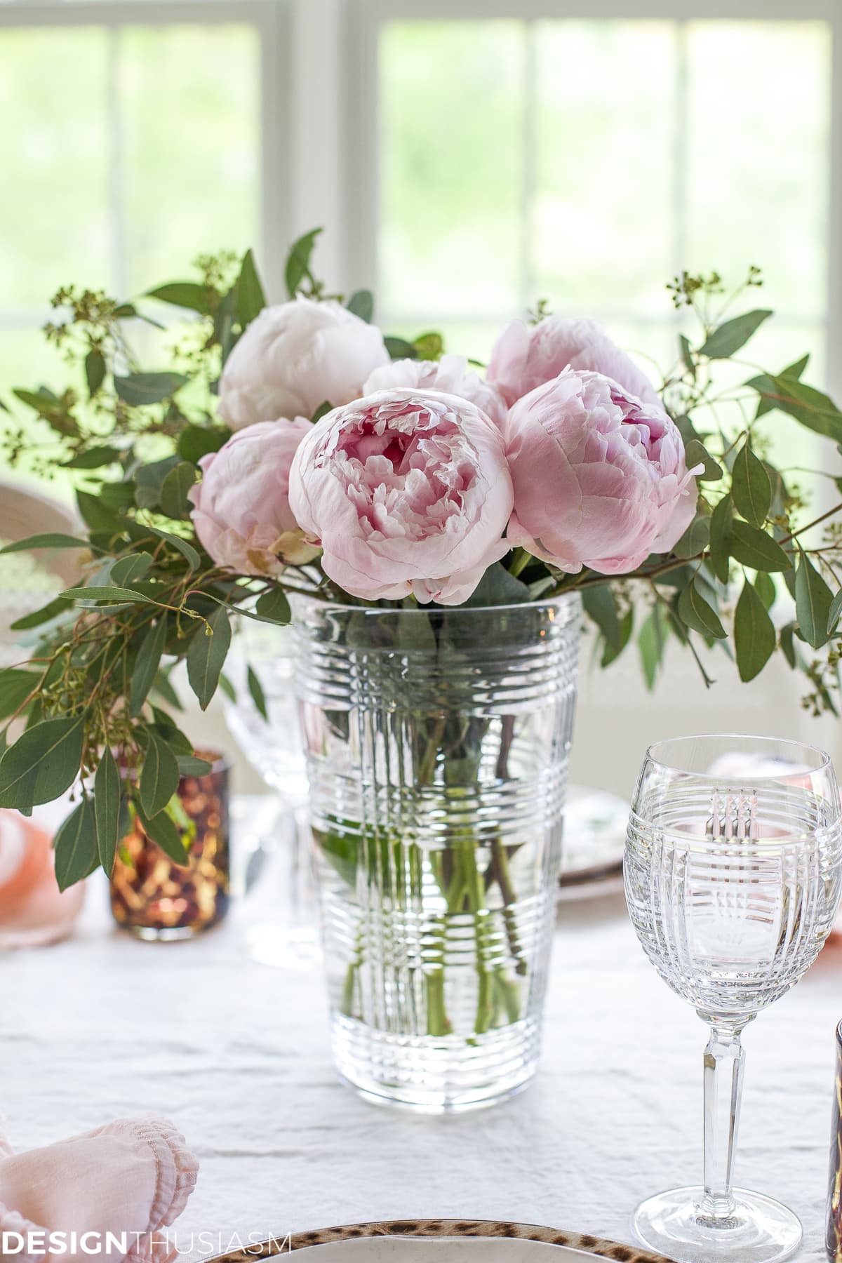 Cool Plates | Mixing Animal Print and Soft Floral in a Tablescape - terilynadamsblog.com
