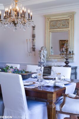 Setting a Dining Table to Reflect Your French Country Style - terilynadamsblog.com