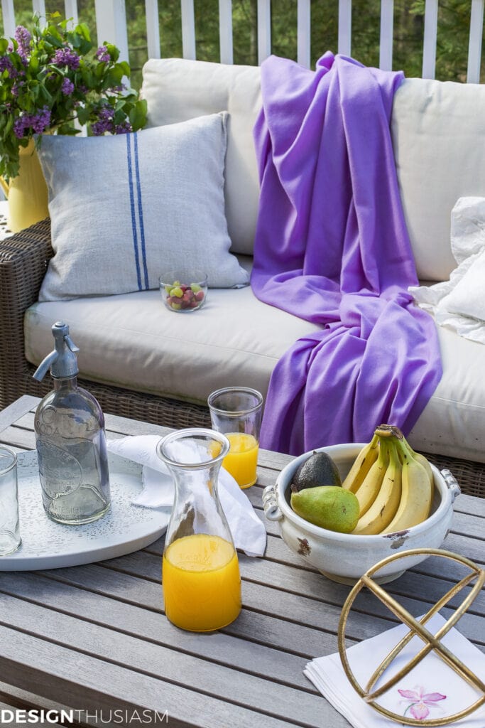 Patio decor outdoor accessories