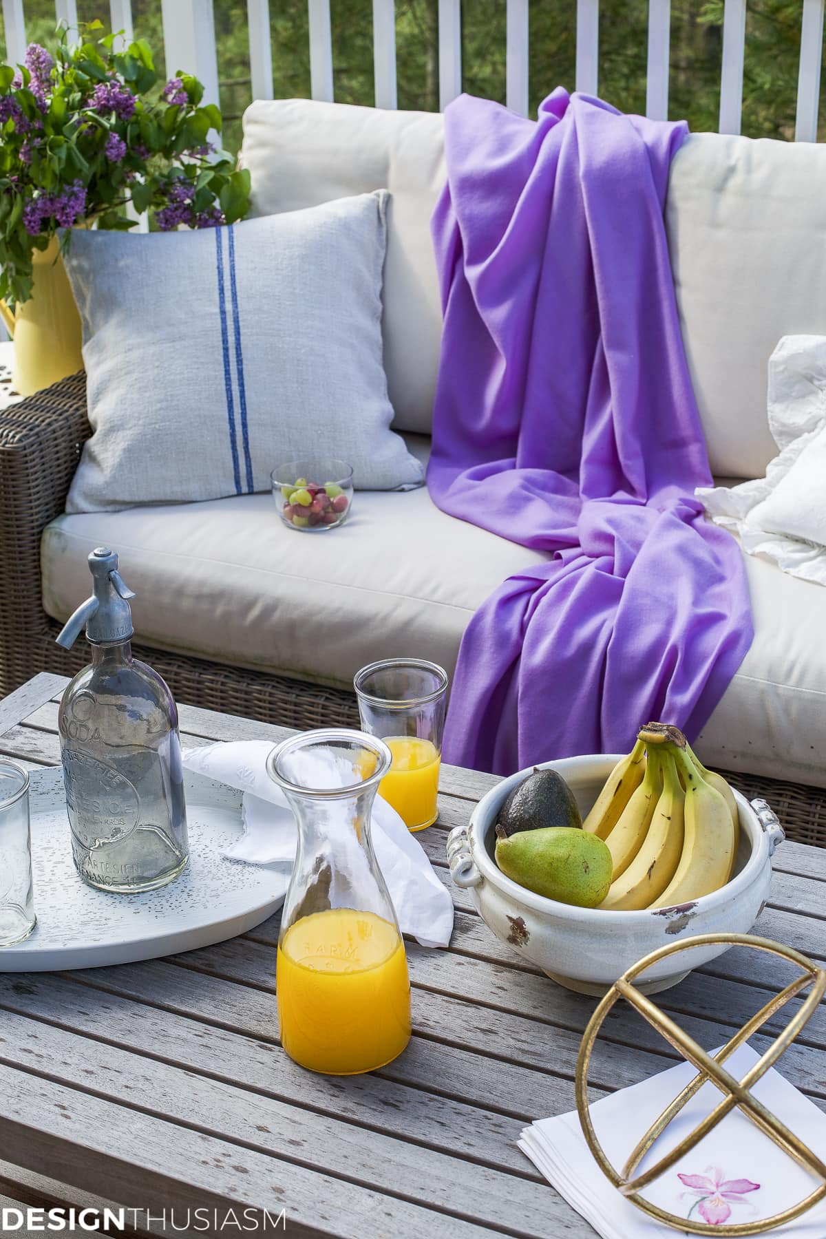 Patio Decor | Adding Summer Style With Outdoor Accessories - terilynadamsblog.com