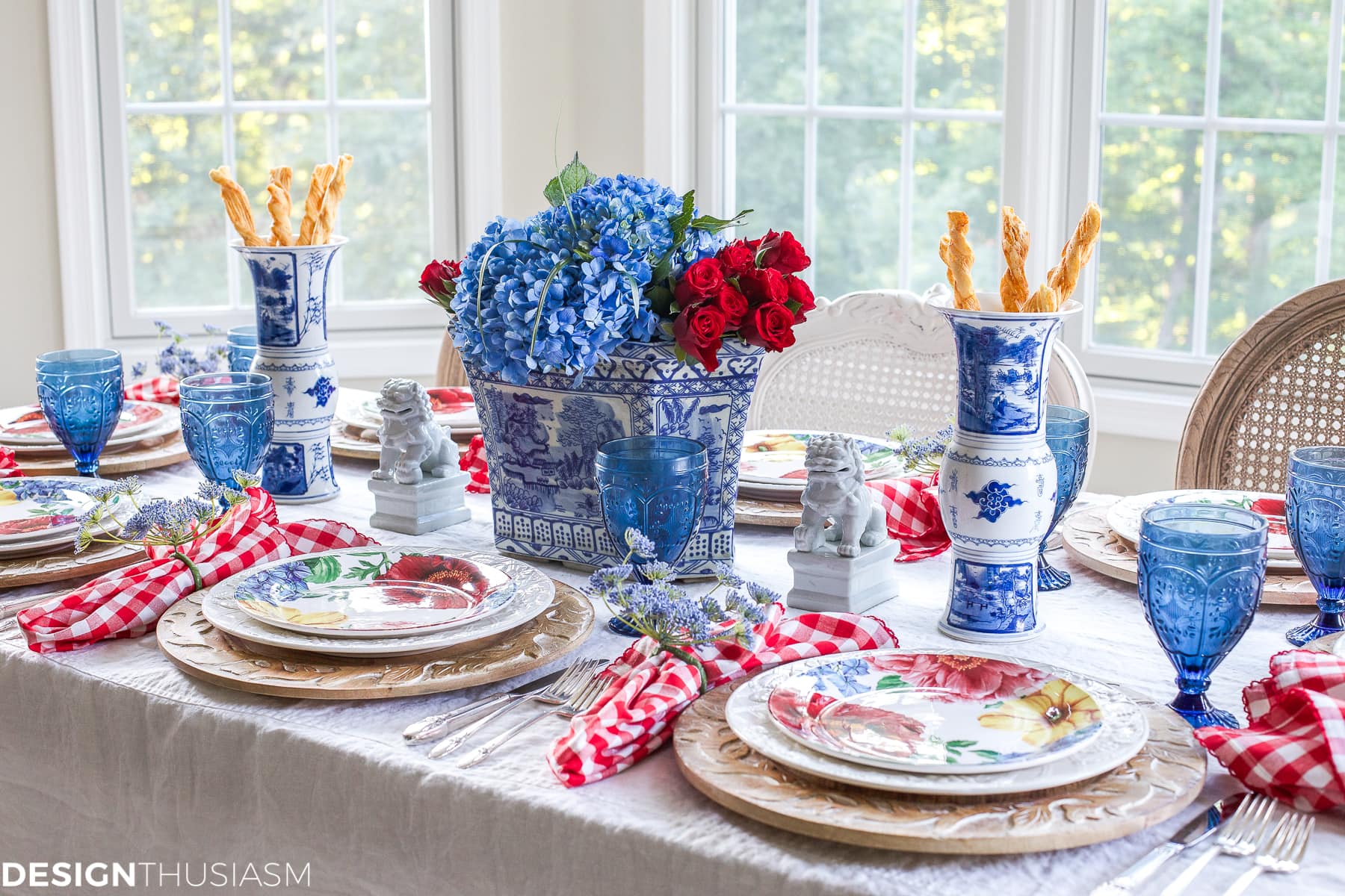 Garden party decorations | Tabletop tips for summer entertaining - terilynadamsblog.com