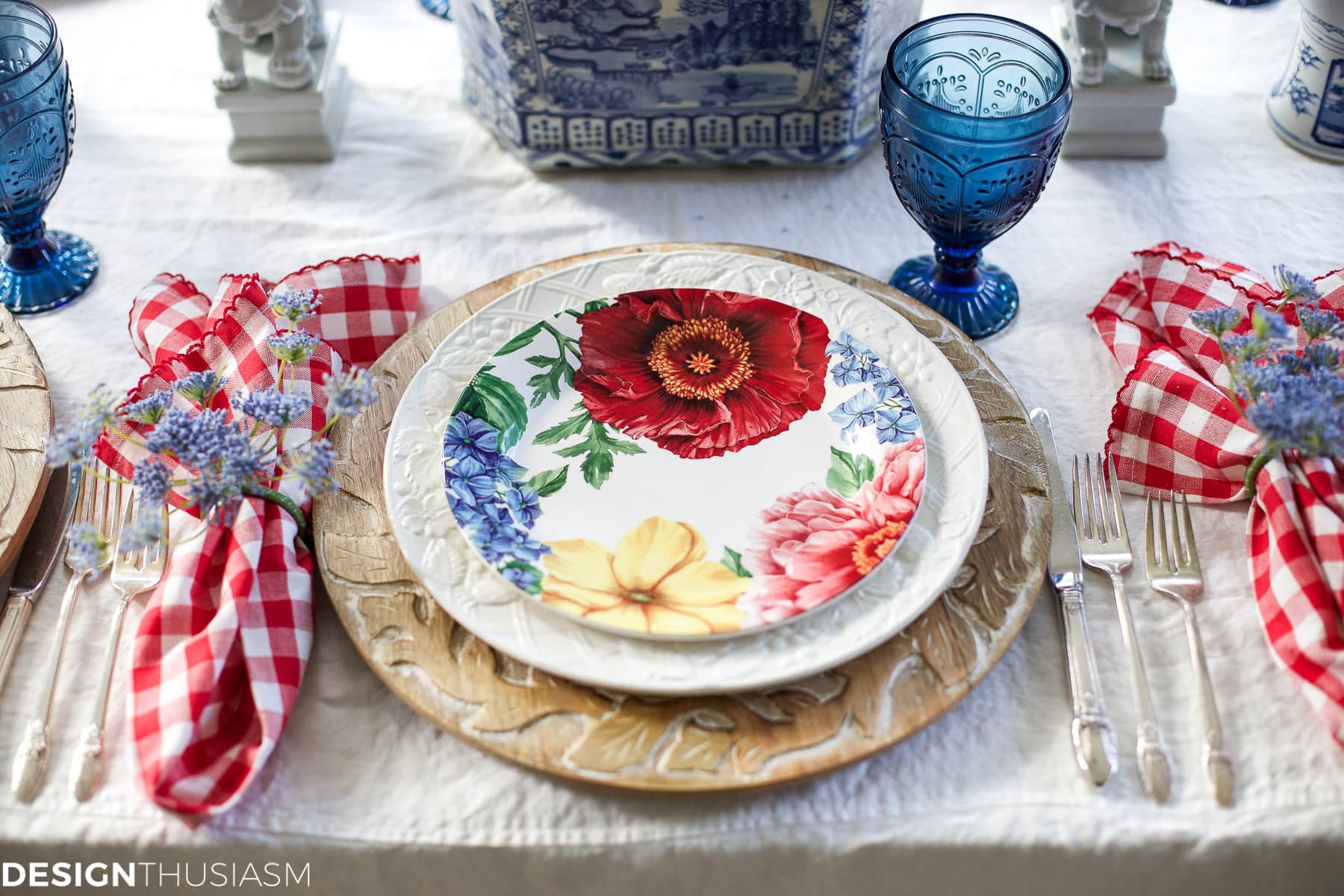 Garden party decorations | Tabletop tips for summer entertaining - terilynadamsblog.com