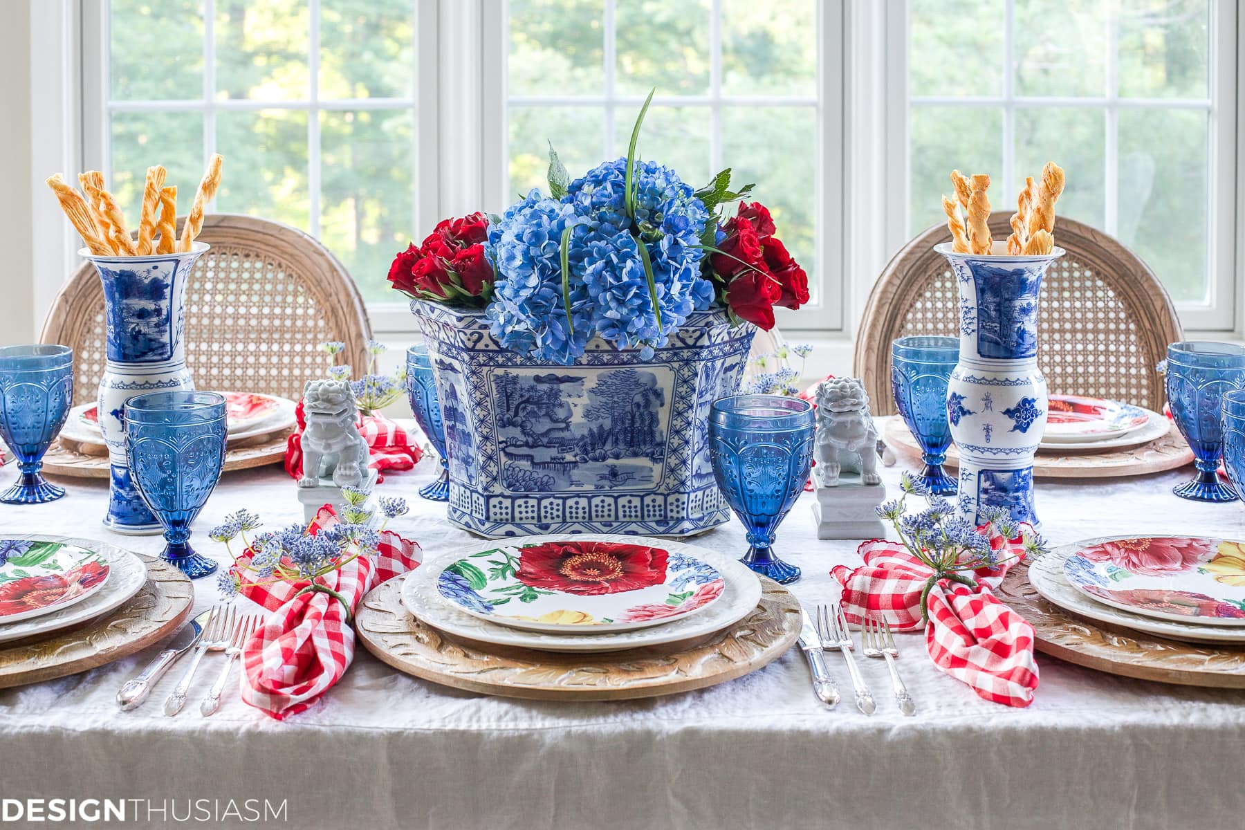 Garden party decorations | Tabletop tips for summer entertaining - terilynadamsblog.com