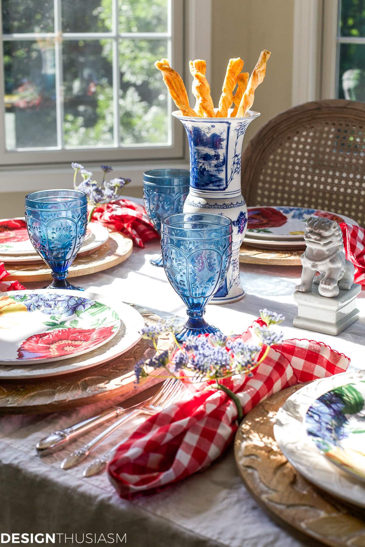 Garden party decorations | Tabletop tips for summer entertaining - terilynadamsblog.com