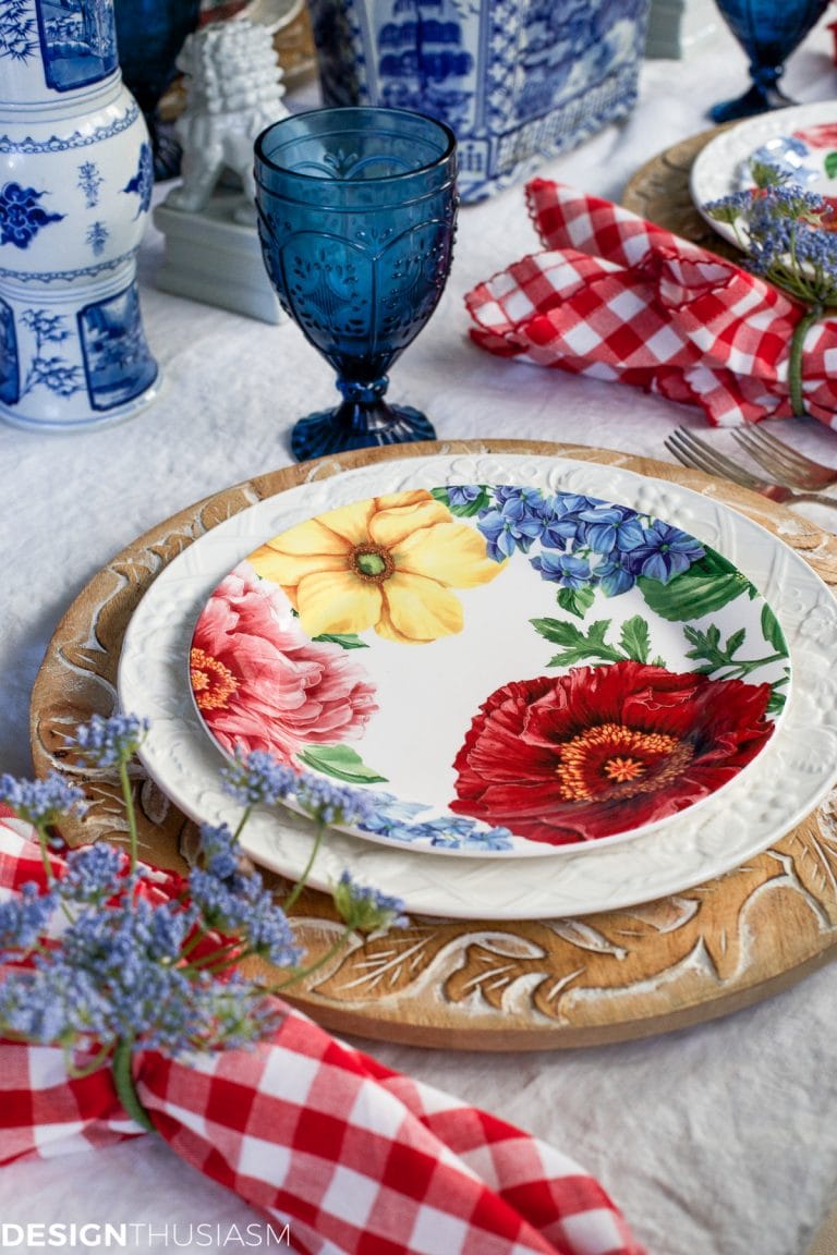 Garden party decorations | Tabletop tips for summer entertaining - terilynadamsblog.com